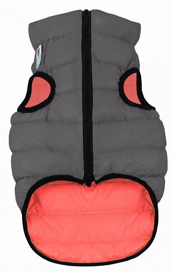 AiryVest Курточка "L 65" двухсторонняя кораллово-серая
