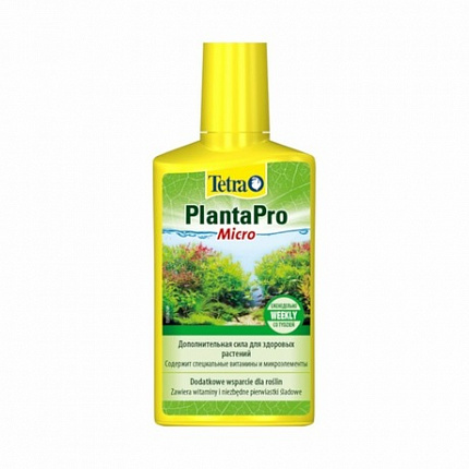 Tetra PlantaPro Micro Жидкое удобрение с микроэлементами и витаминами 250мл