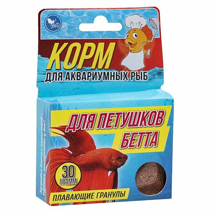 Эльф Корм "БЕТТА" для Петушков 30г (коробка)